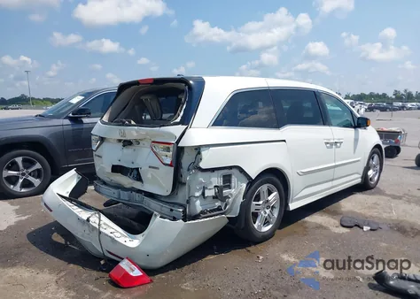 2012 Honda Odyssey Touring/Touring Elite from USA, damaged, VIN 5FNRL5H99CB115300